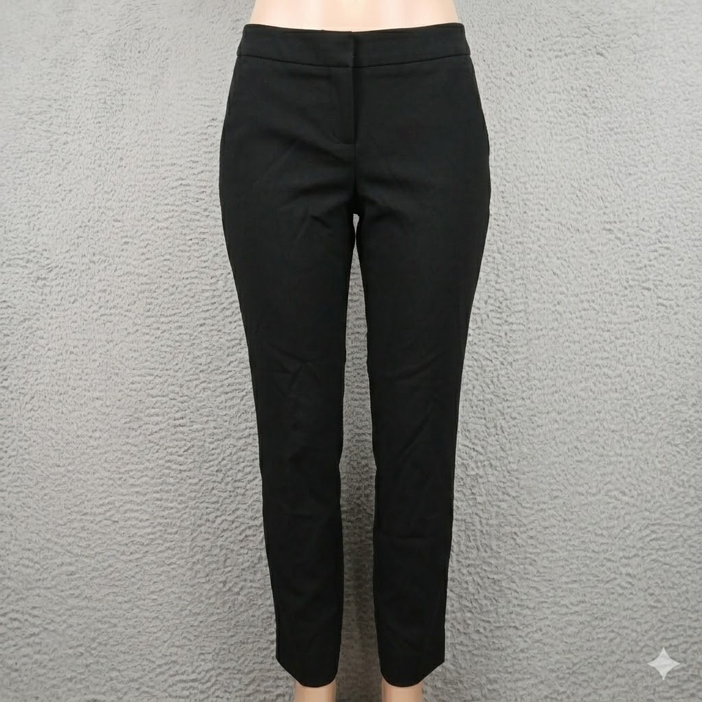 Vince Camuto Black Slim Straight Leg Dress Pants Size 0 Career Professional
